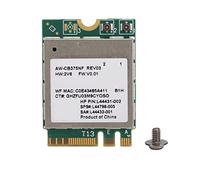 MUNEFE Módulo WiFi, Tarjeta De Red Inalámbrica 2.4 5.0GHz, Adaptador De Red Interna Bluetooth 5.0 para Accesorios De Computadora