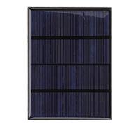 MUNEFE Panel solar de 12 V 1,5 W, panel solar portátil, paneles solares de polisilicio, adecuado para todos sus requisitos de energía solar a pequeña escala