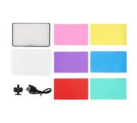 MUNEFE Portable LED Fill Light, Filming LED Fill Light, LED Fill Light for Live for Video Conferences, Portrait Photography, and Still Life Activities