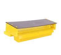 MUNEFE Trampa de Polen de Abejas para Apicultura, Caja de alimentación de Polen Ajustable para Recoger Abejas, Trampa de Polen de plástico para Herramientas de Suministros de