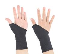 Muñequera-1 Par Túnel Carpiano Envoltura de Soporte de Compresión de Mano Para Hombres Mujeres Tendinitis Bolos Lesiones Deportivas Alivio Del Dolor Para la Abrazadera Del Pulgar -Negro S