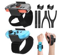 Muñequera 6 en 1 para Nintendo Switch Just Dance 2025 2024 2023, correa de boxeo para juegos deportivos Switch y boxeo de fitness, compatible con Nintendo Switch y controlador OLED Joy, compatible con
