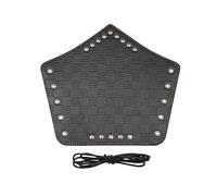 Muñequera ancha para la Edad Media, brazalete ancho de poliuretano, protector de muñeca para sesiones de fotos ComicCon, pulsera medieval, Negro, talla única