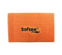 Muñequera Ancha Softee Naranja Fluor