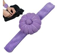 Muñequera con Acerico,Accesorios de Costura - Portaagujas y alfiletero artesanal - para Estudio en Casa, Clases de Arte, Viajes, Costura Creativa, Bordado y Organización