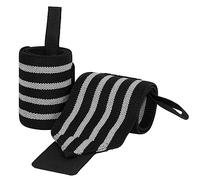 Muñequera de levantamiento de pesas para gimnasio, levantamiento de potencia, culturismo, hombres y mujeres, soporte para alivio de muñeca con lazo resistente para el pulgar