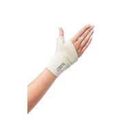 Muñequera de neopreno de para pulgar (talla XXL), color beige