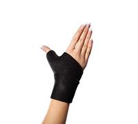 Muñequera de neopreno de para pulgar (talla XXL), color negro