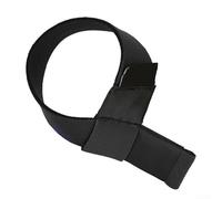 Muñequera de neopreno para interruptor de apagado de motor de barco, ajustable para mayor comodidad (negro)