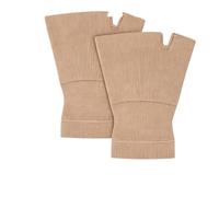 Muñequera de Soporte 1 par de Guantes compresión for Artritis, Manga Soporte for Pulgar y muñeca, Unisex(Skin,XL)