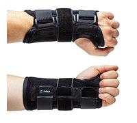 Muñequera de Soporte para Túnel Carpiano con Férula de Metal - Aliviar Dolor de Artritis y Tendinitis - Reduce Tiempo de Recuperación, Hombre y Mujer - Izquierda (S/M)