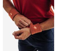 Muñequera de tenis, TW 100 naranja VIOLETA .