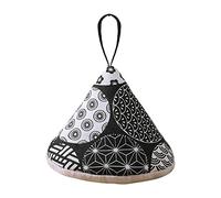 Muñequera Dedo Pulgar Izquierda Lindo Triangular Hot Pot Hat Pot Ear Sets Creative Kitchen Pot Handle Cazuela Esmalte Pot Pot Aislamiento Guantes Hielo Gel Pequeño (Navy, One Size)