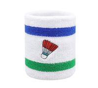 Muñequera deportiva absorbente de algodón elástico para mujeres, hombres, niños, gimnasio, baloncesto, tenis, muñequera ergonómica