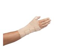 MUÑEQUERA ELÁSTICA ABIERTA LARGA CON FÉRULA PALMAR Y PULGAR MFP-80 ORLIMAN - IZQUIERDO, 1