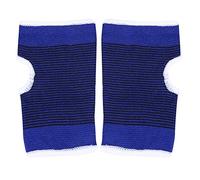 Muñequera elástica con diseño de bucle para el pulgar, soporte ortopédico transpirable para muñeca y carpiano, talla única, color gris (BLUE), ideal para deportes y gimnasio