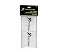 Muñequera Larga Drop Shot Blanco White