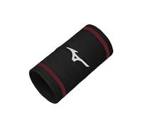 Muñequera Larga Mizuno Negro/rojo