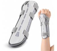 Muñequera Ortopédica con Férula para Antebrazo y Mano Soporte Transpirable Ajustable para Túnel Carpiano Fracturas Esguinces y Lesiones Deportivas Talla Única Unisex(Bien)