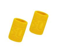 Muñequera Padel 1 par de muñequeras elásticas algodón for Baloncesto, for Hombres y niños, Gimnasio, Fitness, Levantamiento Pesas, Tenis, absorción del Sudor(Nr30-Yellow)