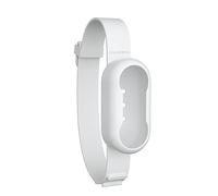 Muñequera para Insta360 GO3 Deportes Expansión Atar Ajustable Mano Muñequera Cinturón Silicona Funda Protectora Correa Multifuncional para Cámara Soporte Correa para Mochila (White)