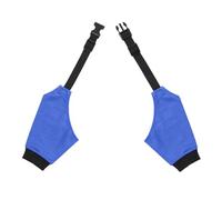 Muñequera para la pierna delantera del perro, protector de codo de perro, 1 par de fundas protectoras para articulaciones para perros | Manga de rodillera transpirable para recuperación de animales