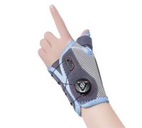 Muñequera para Pulgar Férula Ergonómica para Estabilidad de Articulación CMC Soporte Transpirable para Pulgar Ajustable para Mano Derecha e Izquierda Estabilizador para Uso(Bien,M)