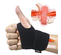 Muñequera para túnel carpiano, cómoda y ajustable para la muñeca para la artritis y la tendinitis, vendaje de compresión de muñeca con alivio del dolor, ajuste tanto para mano izquierda como para