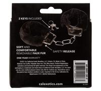 Muñequera Peluda Juguetona - Negra