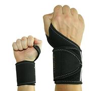 Muñequera prémium de neopreno, perfecta para apoyo en deporte, fitness, o para el dolor, 50 cm de largo, talla única para muñeca izquierda y derecha