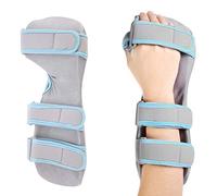 Muñequera Transpirable Ajustable, Muñequera Nocturna para Dormir, Muñequera Ajustable con Férulas, Correa de Protección para el Brazo para Lesiones, Muñequera(Correcto)
