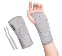 Muñequera Túnel Carpiano con Férula Ergonómica Alivio Dolor Soporte Nocturno Ajustable de Muñeca para Tendinitis Artritis Esguinces y Deporte para Hombre y Mujer(Bien,M)