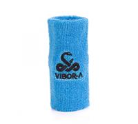 Muñequera Vibora Azul Logo Negro