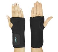 Muñequera Vive - Túnel carpiano de compresión para hombres, mujeres, tendinitis, bolos, lesiones deportivas, alivio del dolor, férula extraíble, ajuste ergonómico universal, Derecho