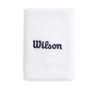 Muñequera de Tenis Wilson Wide Terry Wristbands Blanco Talla única