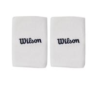 Muñequeras Anchas Wilson Wide Terry Blanco