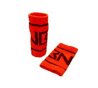 Muñequeras de tela flexible - Naranja Flúor