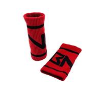 Muñequeras de tela flexible - Rojo