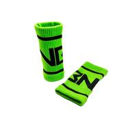 Muñequeras de tela flexible - Verde Flúor