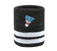 Muñequeras Deportivas, muñequeras absorbentes para niños, Atletas, fútbol, Baloncesto, Black and White
