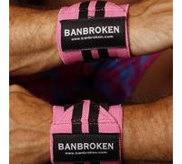 Muñequeras elásticas Banbroken - Rosa