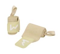Muñequeras elásticas Elitex Training - Crema