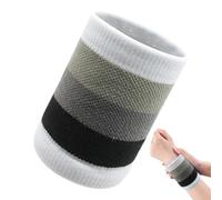 Muñequeras elásticas para el sudor | muñequeras portátiles de fútbol para fútbol, tenis, deportes, baloncesto, ejercicio