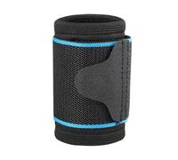 Muñequeras para levantamiento de pesas - 30 x 11 cm, soporte de fuerza flexible, cómodos cierres deportivos, soportes seguros de poliéster y spandex, equipo de acondicionamiento duradero | Fundamentos