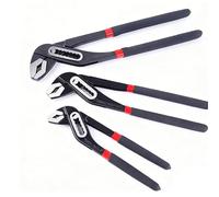 MUNGHOK Juego de alicates para bomba de agua, 3 piezas, 200 mm, 250 mm, 300 mm, juego de alicates para bombas de agua, alicates para bombas de agua, alicates de tubo ajustables con ranuras articuladas