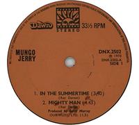 Mungo Jerry - in the summertime +2 45 rpm single