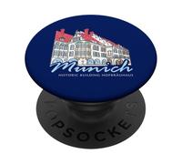 Múnich, Baudenkmal Hofbräuhaus, Baviera, Alemania PopSockets PopGrip Adhesivo
