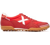 Munich - Bota de fútbol Gresca Genius Turf, Unisex, Red, 43