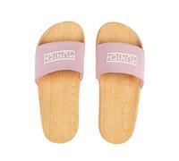 Munich Chanclas Flat Slider Wood Effect Rosa Unisex adulto Talla 37 EU