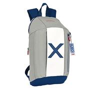 MUNICH College - Mini Mochila para Uso Diario, Ideal para Niños de Diferentes Edades, Cómoda y Versátil, Calidad y Resistencia, 22x10x39 cm, Color Gris